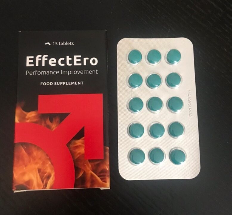 Foto von Tabletten zur Verbesserung der Libido EffectEro, Nutzungserfahrung
