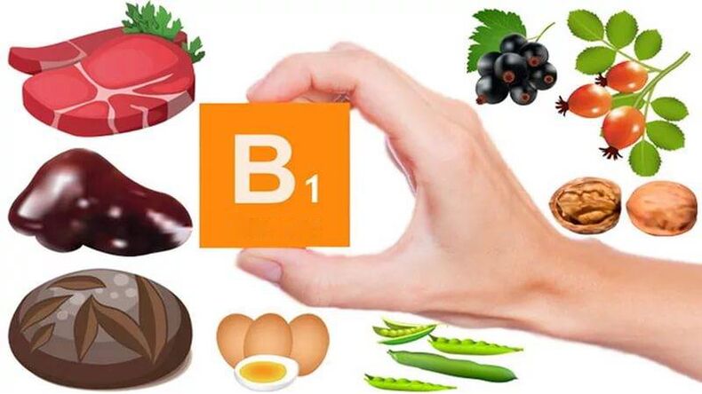 Lebensmittel mit Vitamin B1 (Thiamin)